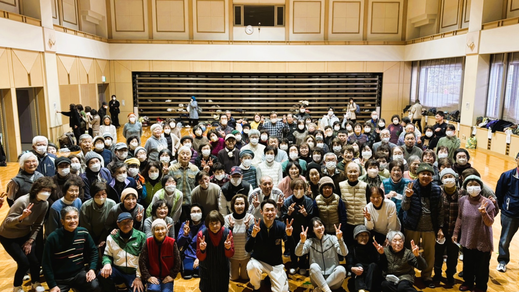 延岡市 健康体操イベントの様子